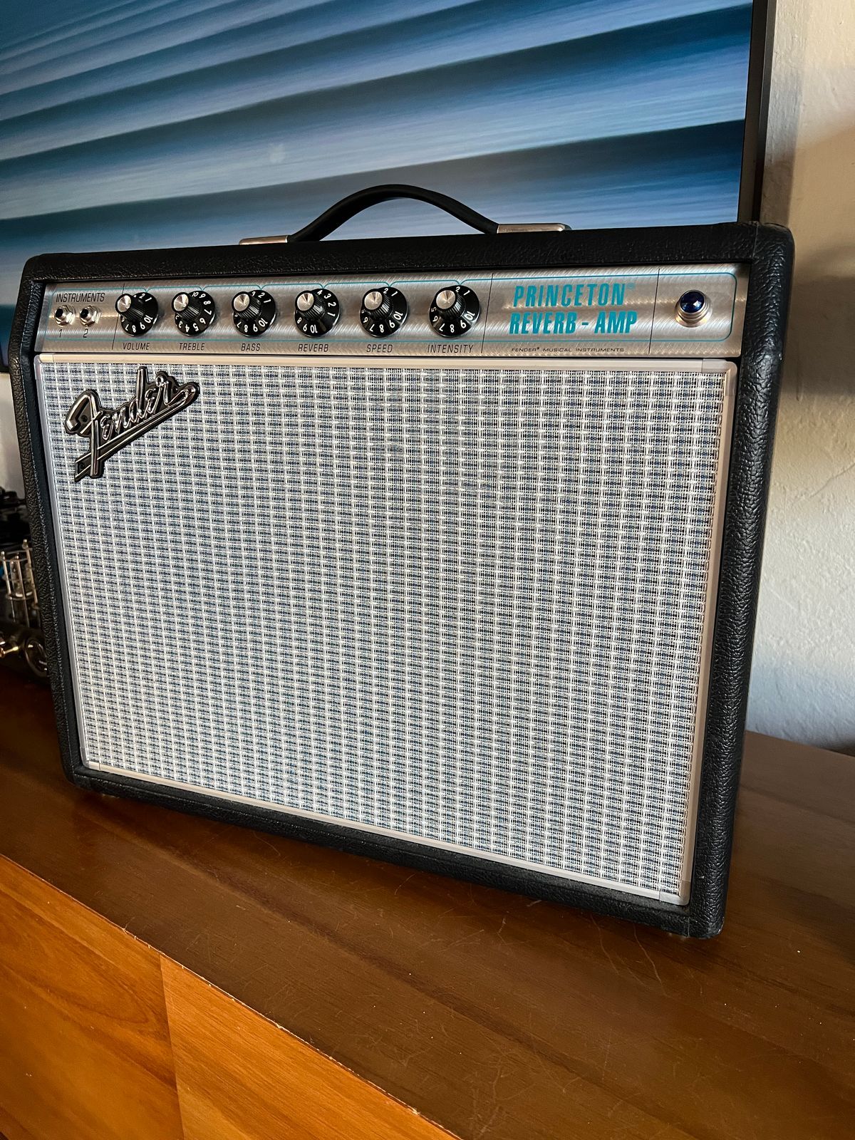 Fender '68 Custom Princeton Reverb-Amp 12-Watt 1x10" Guitar Combo 2013 - Present - Black