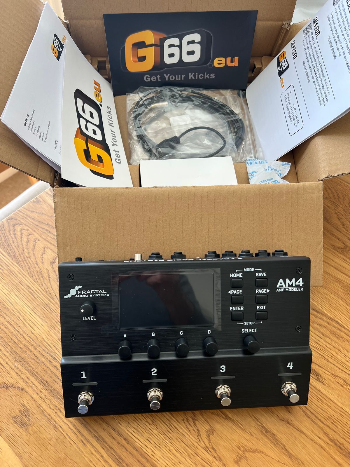 Fractal Audio AM4 - Compact Amp Modeler & Multi-FX w/ Original box & paperwork