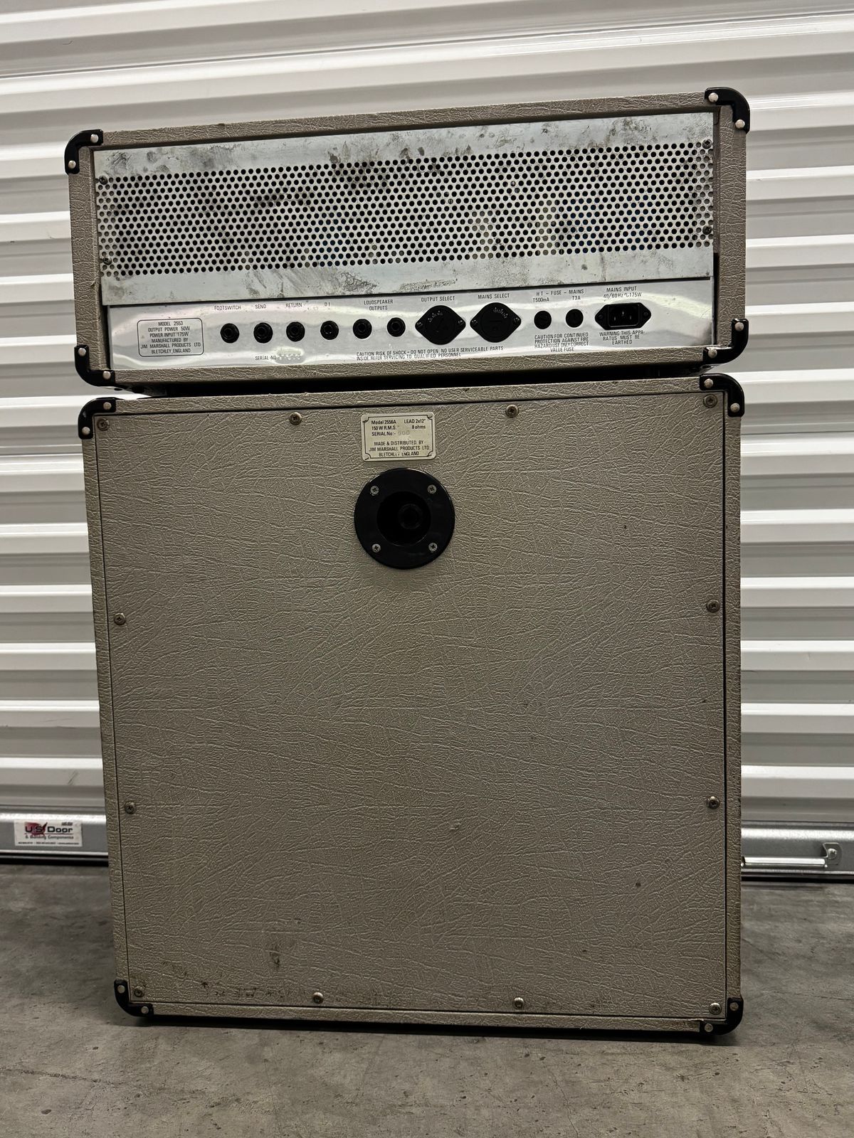 Marshall JCM25/50 2553 Silver Jubilee Head Only 1987