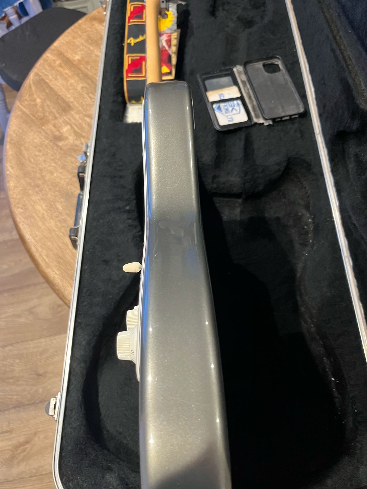 fender stratocaster deluxe strat plus 1990 - Pewter grey (original case candy)