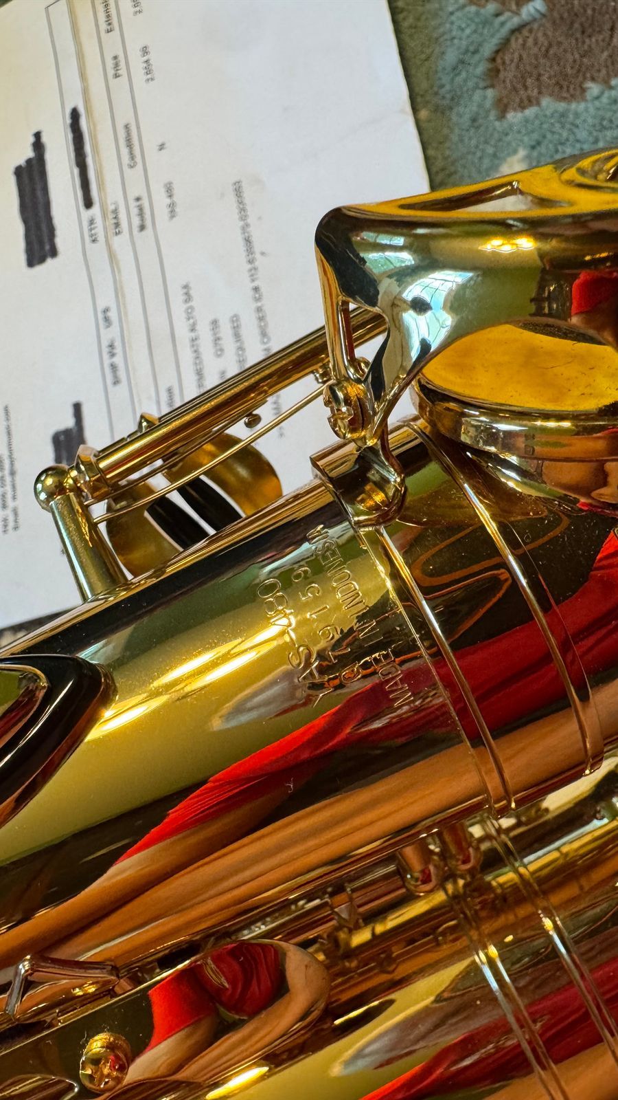 Yamaha YAS-480 Intermediate Eb Alto Saxophone 2016 - Present - Lacquered Yellow Brass