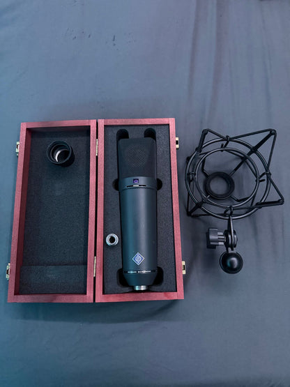 Neumann U 87 Ai mt Large Diaphragm Multipattern Condenser Microphone 1986 - Present - Matte Black