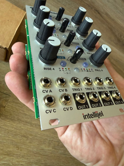 Intellijel Quadrax Quad Function Generator Eurorack Synth Module 2020 - Present - White