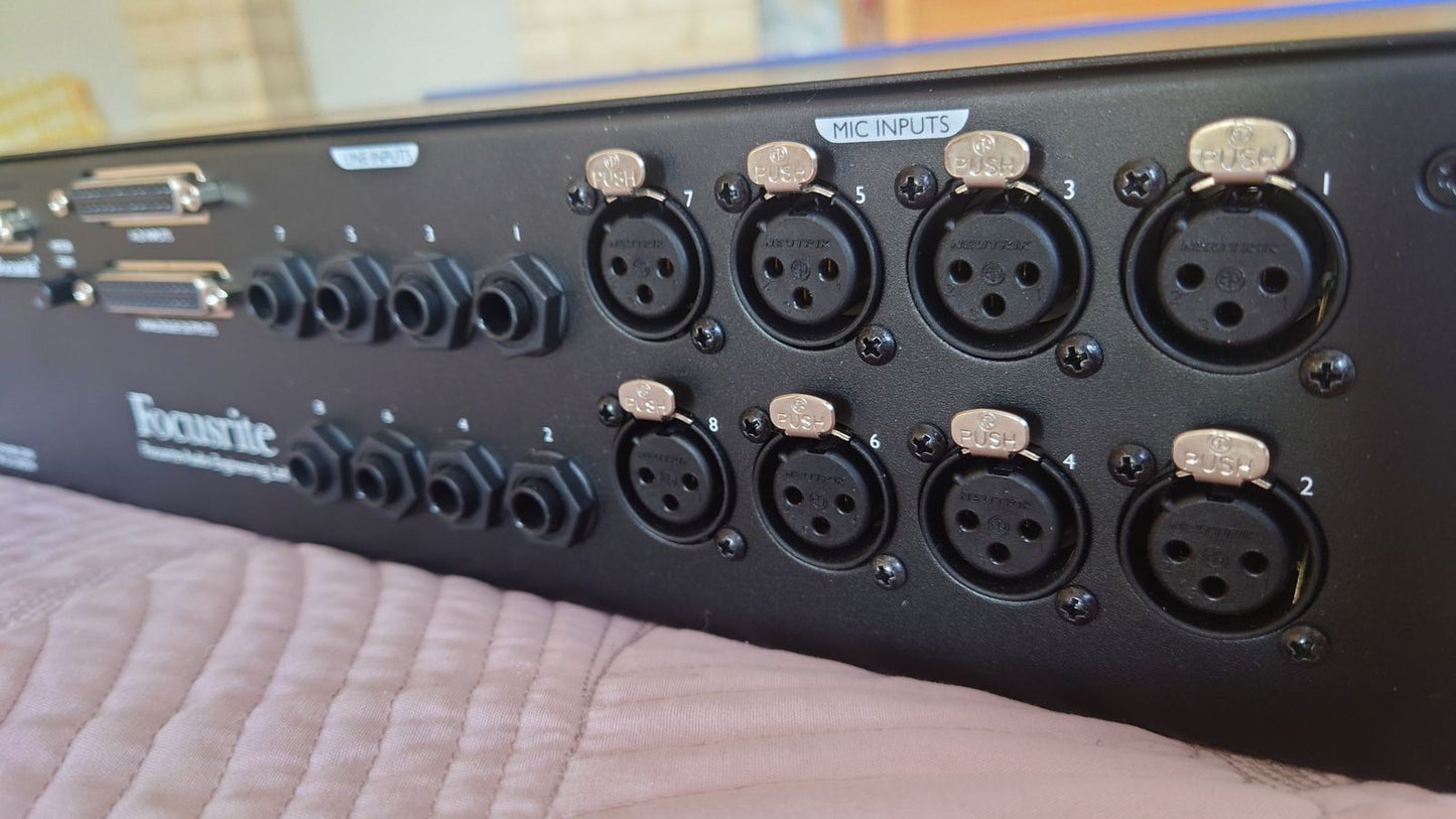 Focusrite ISA 828 mkii + ADAT expansion card