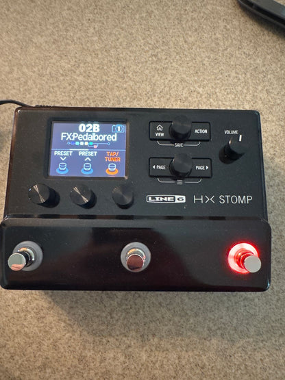 Line 6 HX Stomp 2018 - Present - Black
