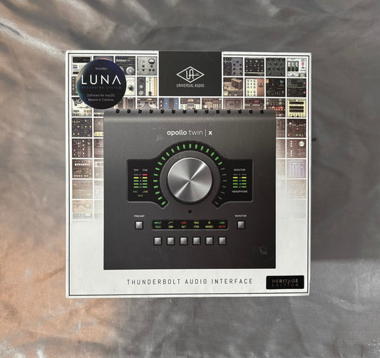 Universal Audio Apollo Twin X DUO Heritage Edition Thunderbolt 3 Audio Interface 2020 - Present Gray