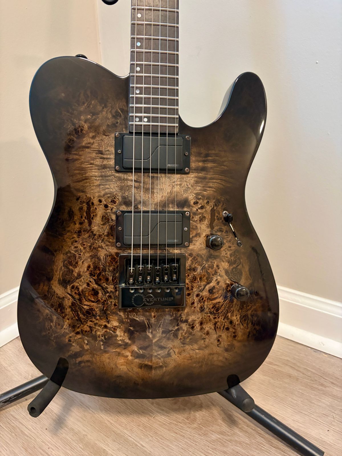 ESP LTD TE-1000 Evertune 2023 - Present - Charcoal Burst