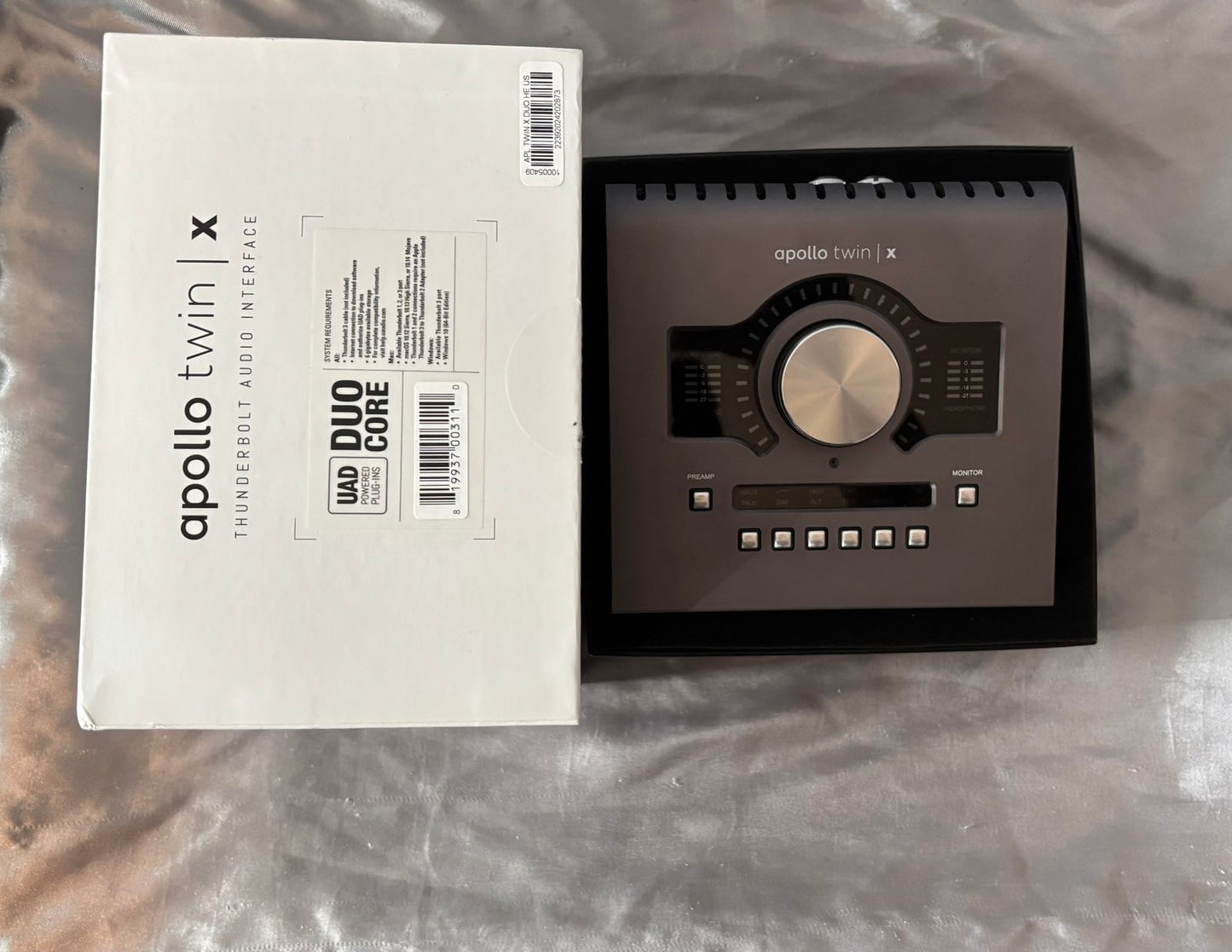 Universal Audio Apollo Twin X DUO Heritage Edition Thunderbolt 3 Audio Interface 2020 - Present Gray