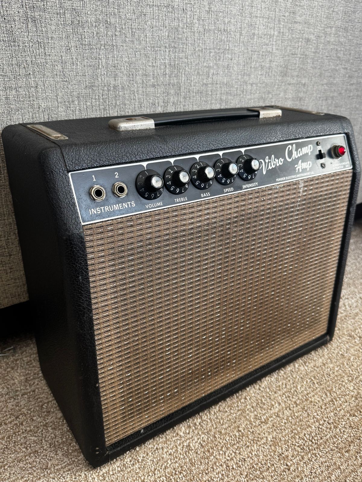 1964 Fender Vibro Champ Blackface Pre CBS