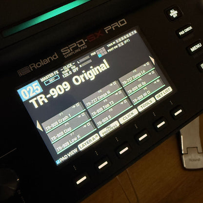 Roland SPD-SX Pro 9-Zone Digital Percussion Sampling Pad 2022 - Present - Black