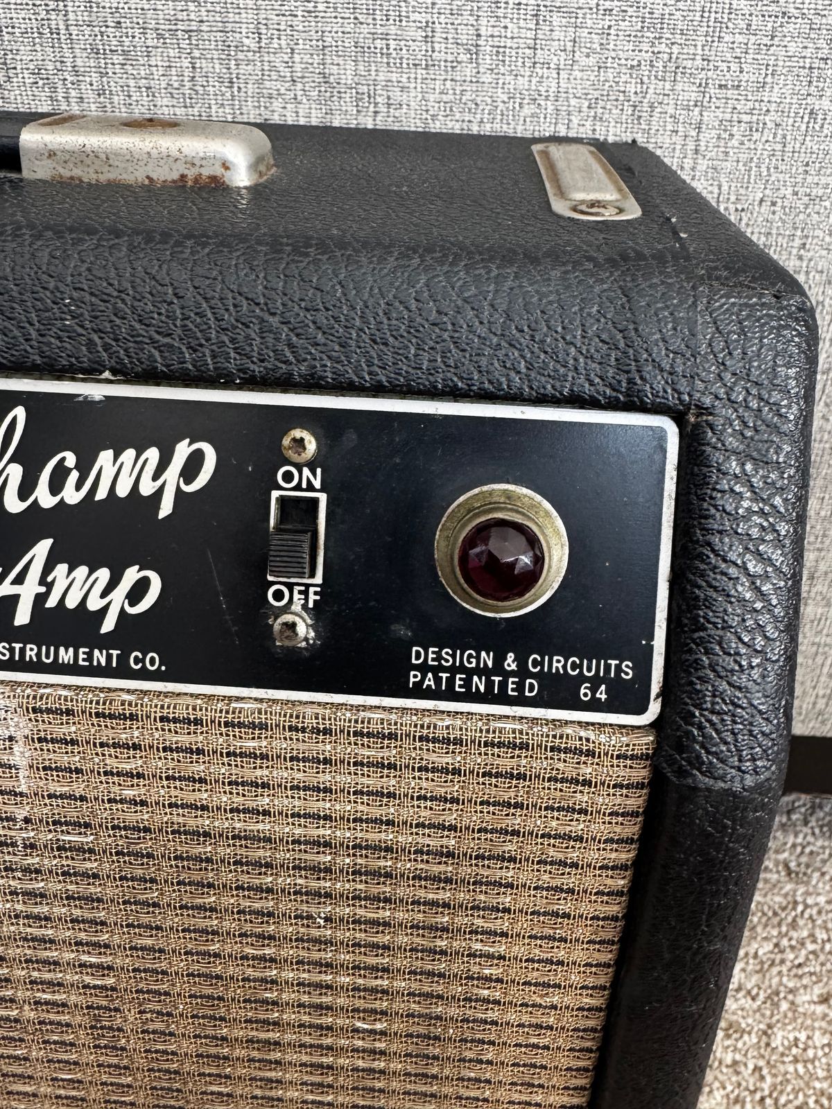 1964 Fender Vibro Champ Blackface Pre CBS