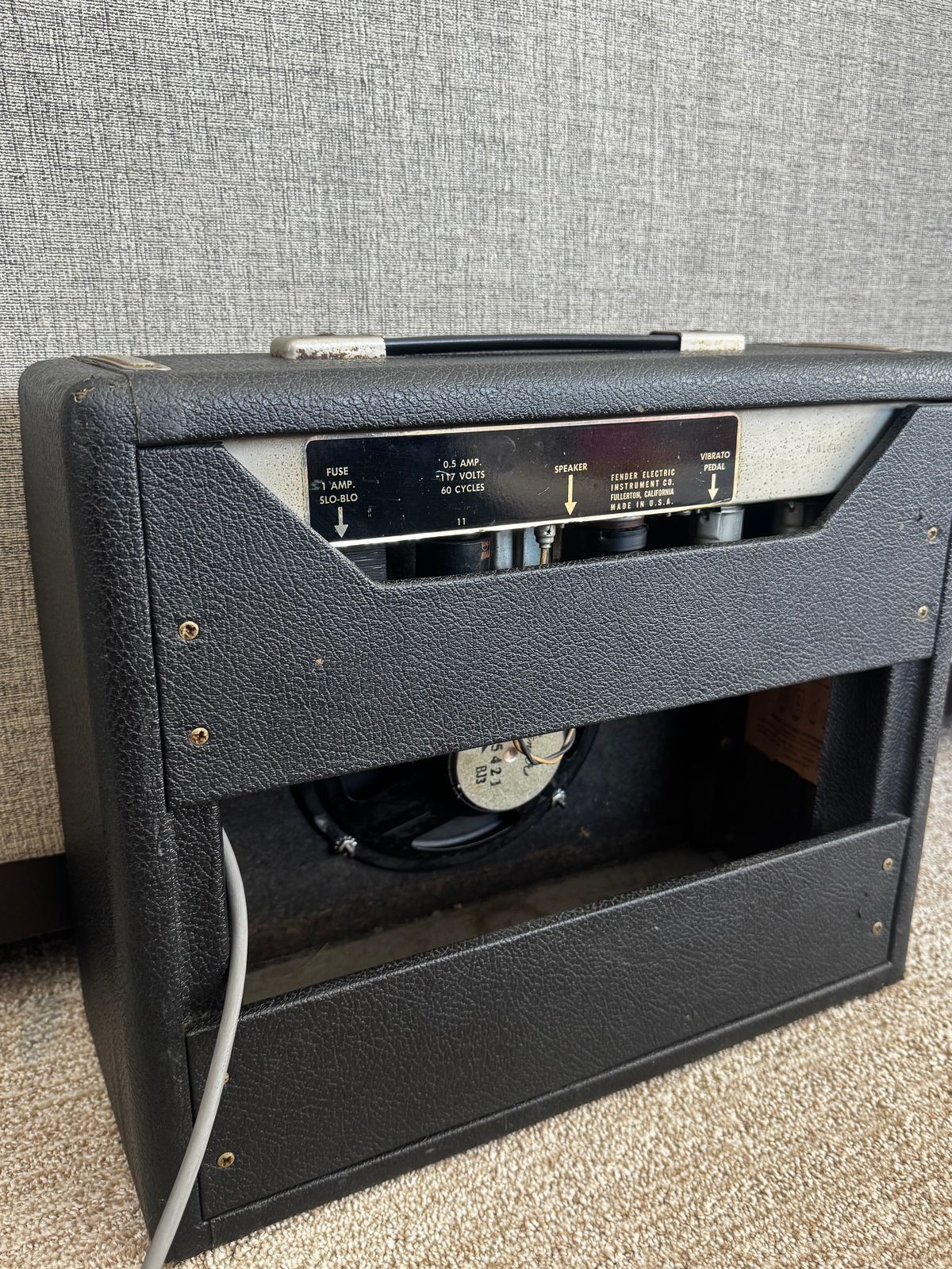 1964 Fender Vibro Champ Blackface Pre CBS