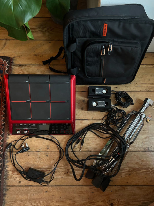 Roland SPD-SX-SE Special Edition 9-Zone Digital Percussion Sampling Pad 2010s + Roland RT30 Drum Triggers