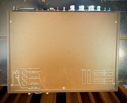 AMS Model DMX 15-80 S Computer Controlled Stereo Digital Delay 1970s - Black