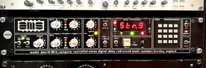 AMS Model DMX 15-80 S Computer Controlled Stereo Digital Delay 1970s - Black