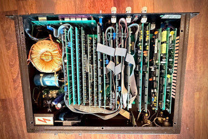 AMS Model DMX 15-80 S Computer Controlled Stereo Digital Delay 1970s - Black