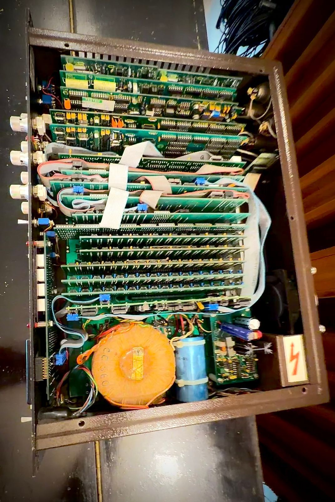 AMS Model DMX 15-80 S Computer Controlled Stereo Digital Delay 1970s - Black