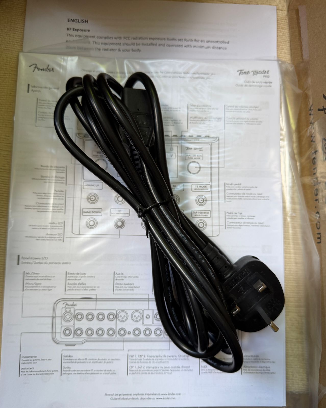 Fender Tone Master Pro 2023 - Present - Black