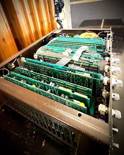 AMS Model DMX 15-80 S Computer Controlled Stereo Digital Delay 1970s - Black