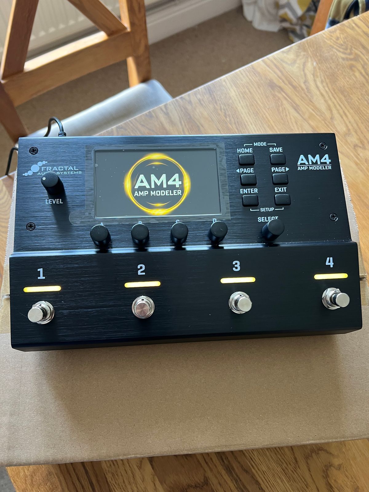 Fractal Audio AM4 - Compact Amp Modeler & Multi-FX w/ Original box & paperwork