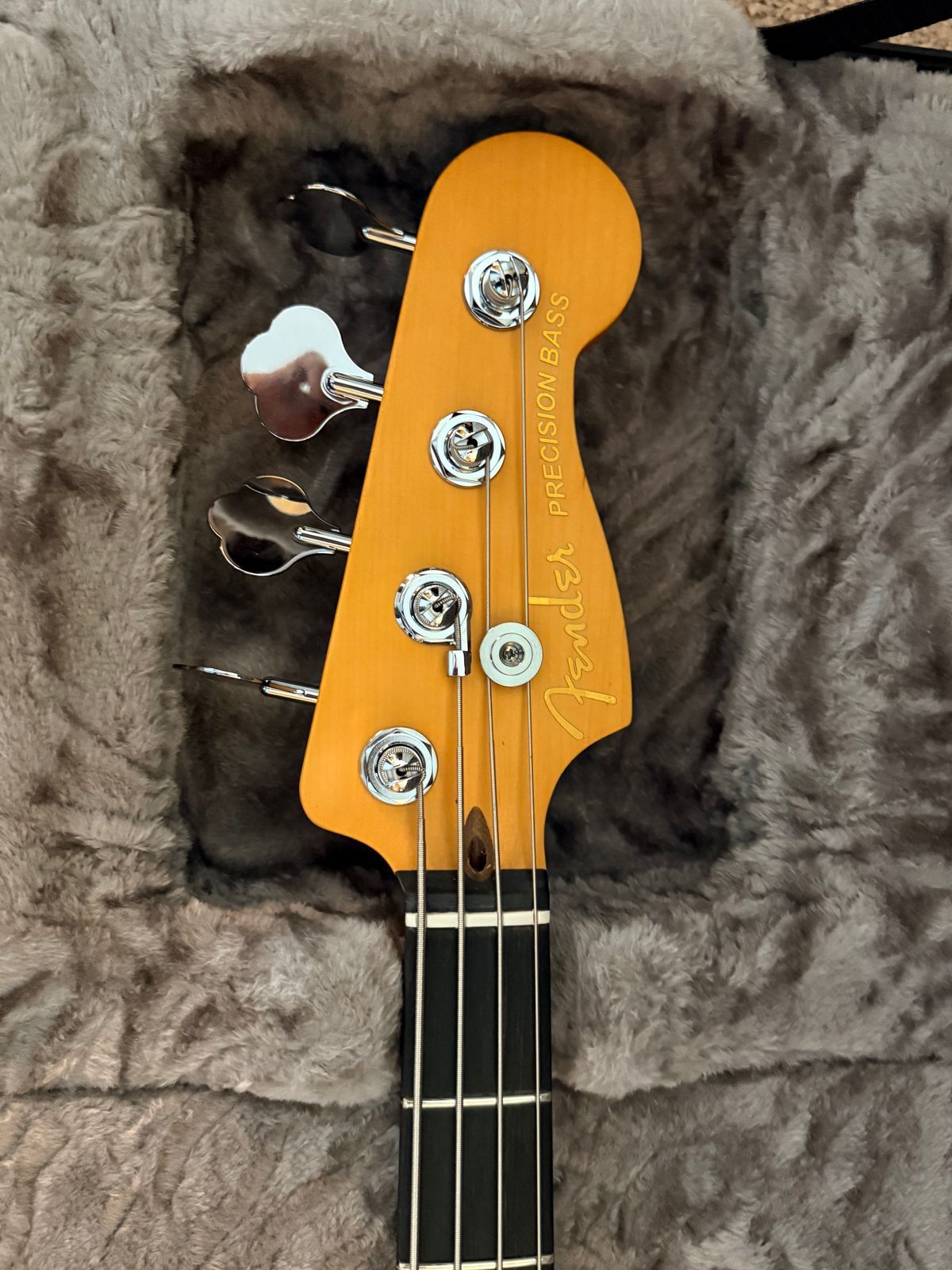 Fender American Ultra II Precision Bass with Ebony Fretboard 2024 - Present - Noble Blue