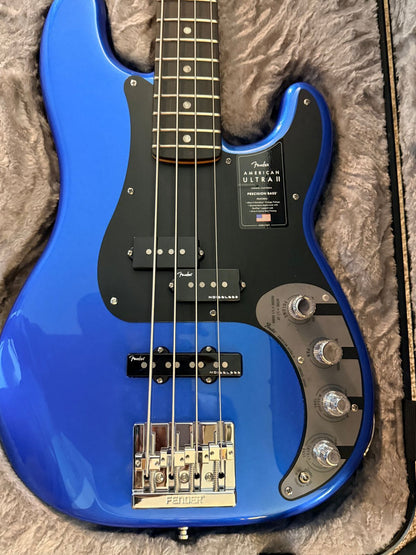 Fender American Ultra II Precision Bass with Ebony Fretboard 2024 - Present - Noble Blue