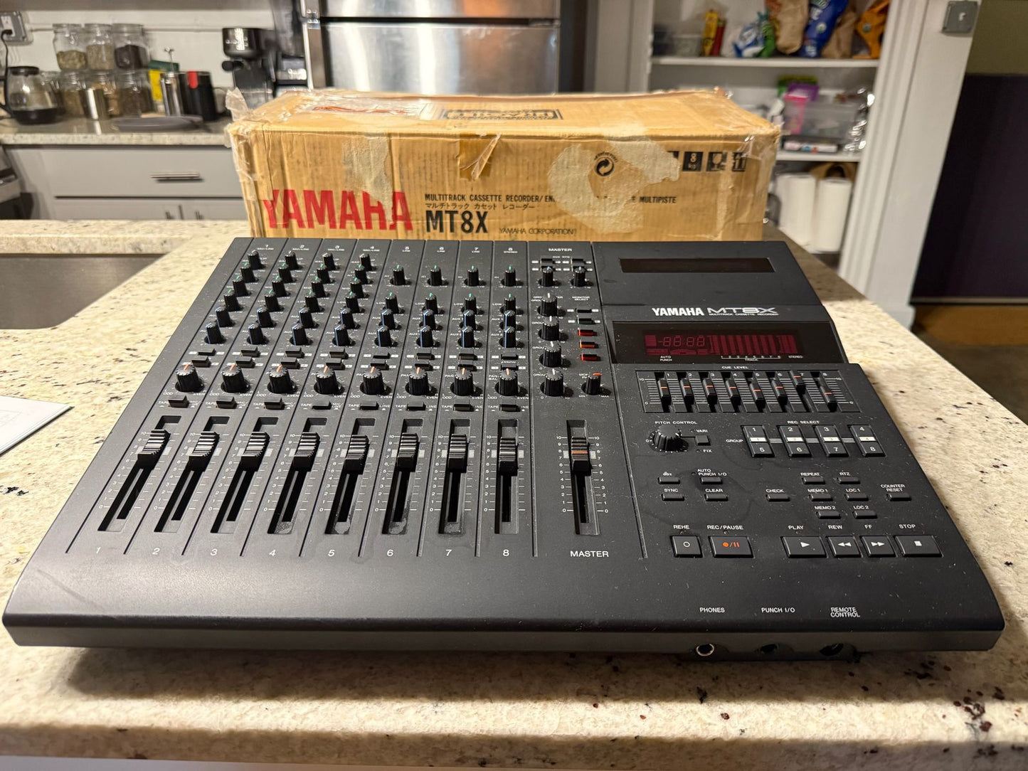 Yamaha MT8X II Multitrack Cassette Recorder 1990s - Black