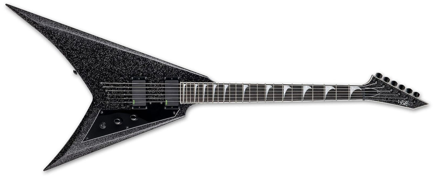 ESP LTD KH-V Electric Guitar - Black Sparkle