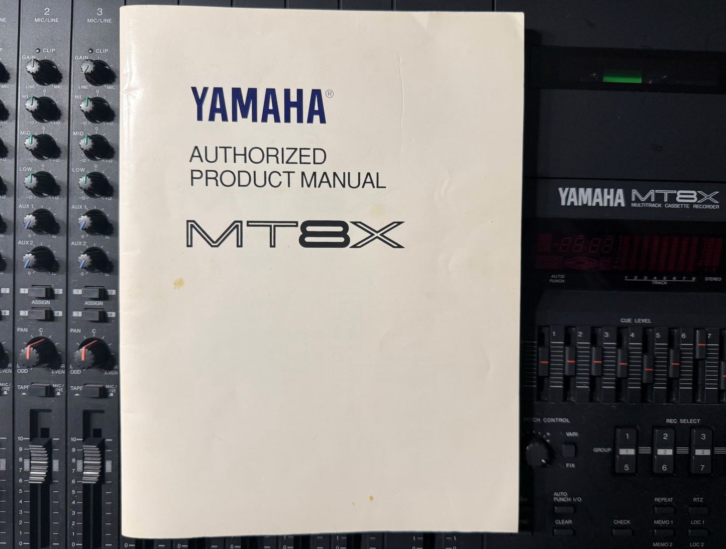 Yamaha MT8X II Multitrack Cassette Recorder 1990s - Black