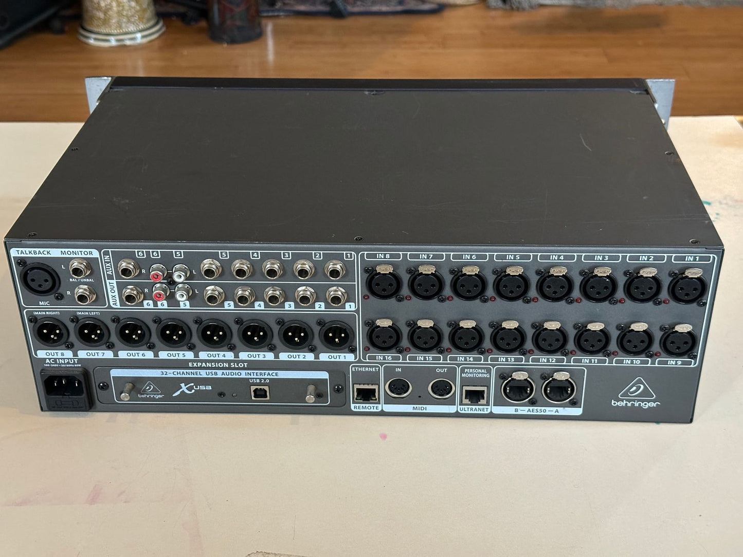 Behringer X32 Rack 40-Input Digital Mixer - Mint Condition