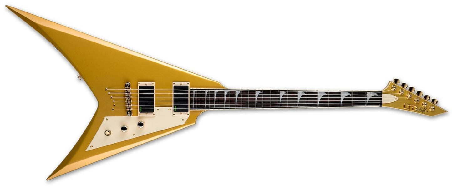 ESP LTD KH-V Electric Guitar - Metallic Gold