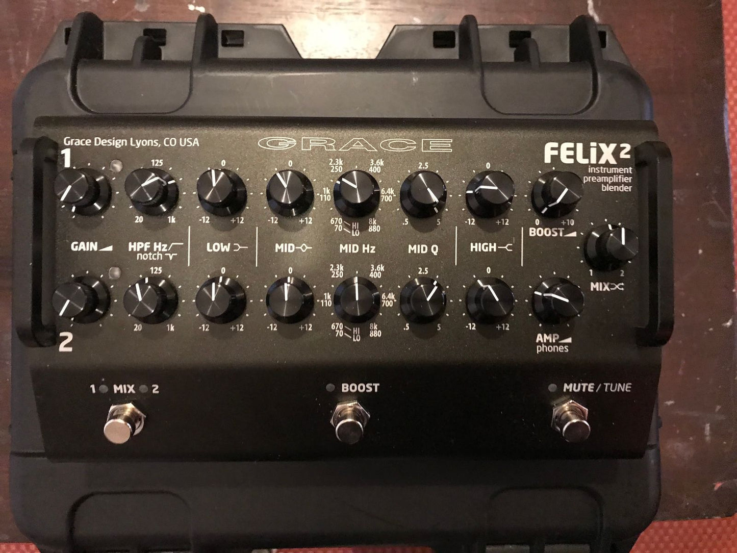 Grace Design FELiX2 with Pelican Case
