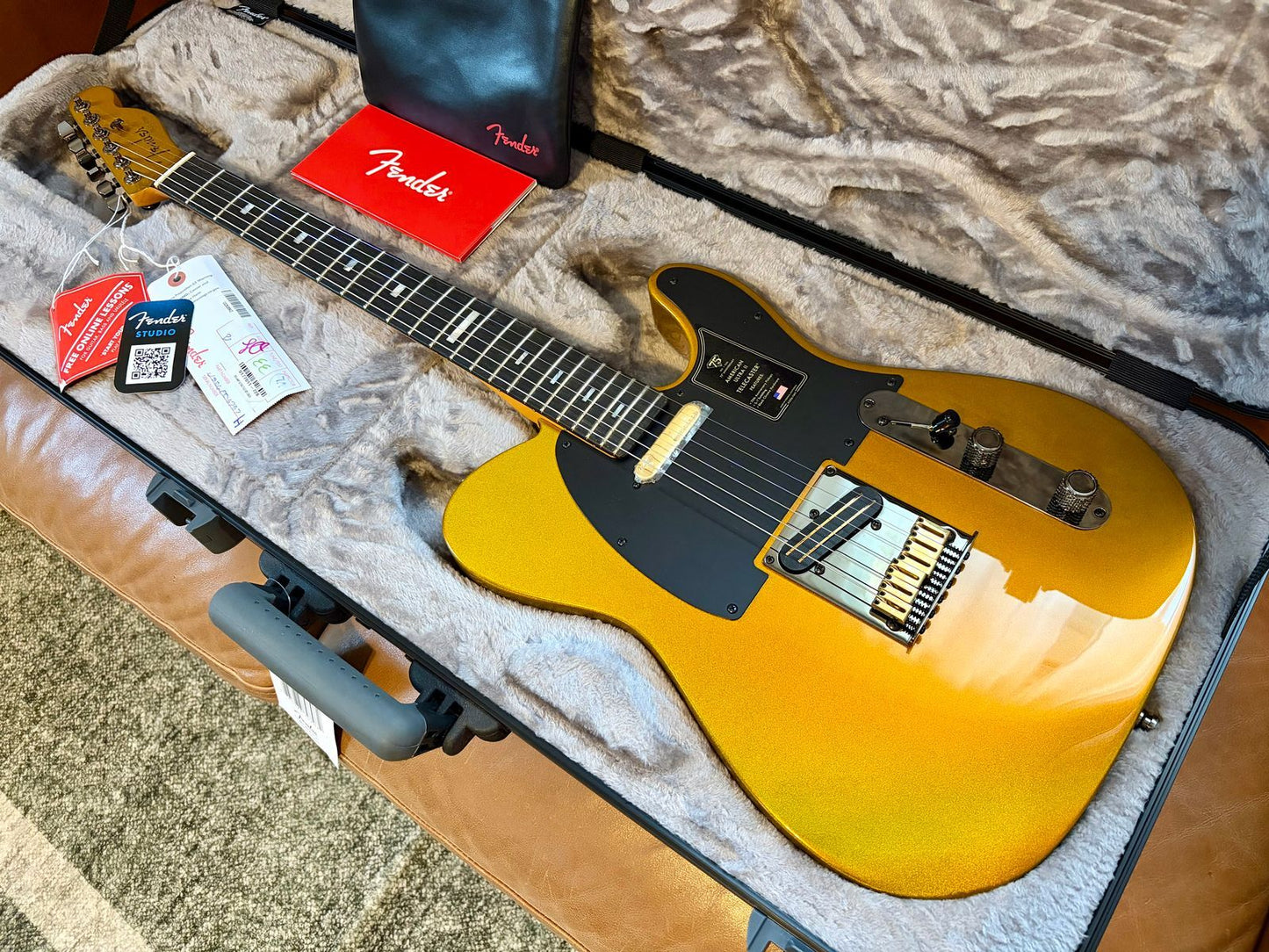 Fender 75th Anniversary American Ultra II Telecaster 2026 - Liquid Gold