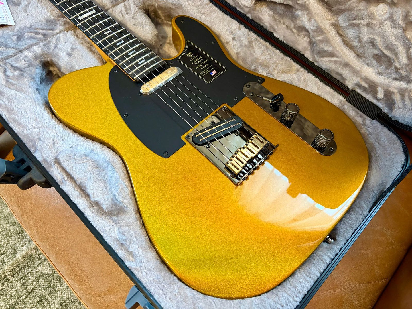 Fender 75th Anniversary American Ultra II Telecaster 2026 - Liquid Gold