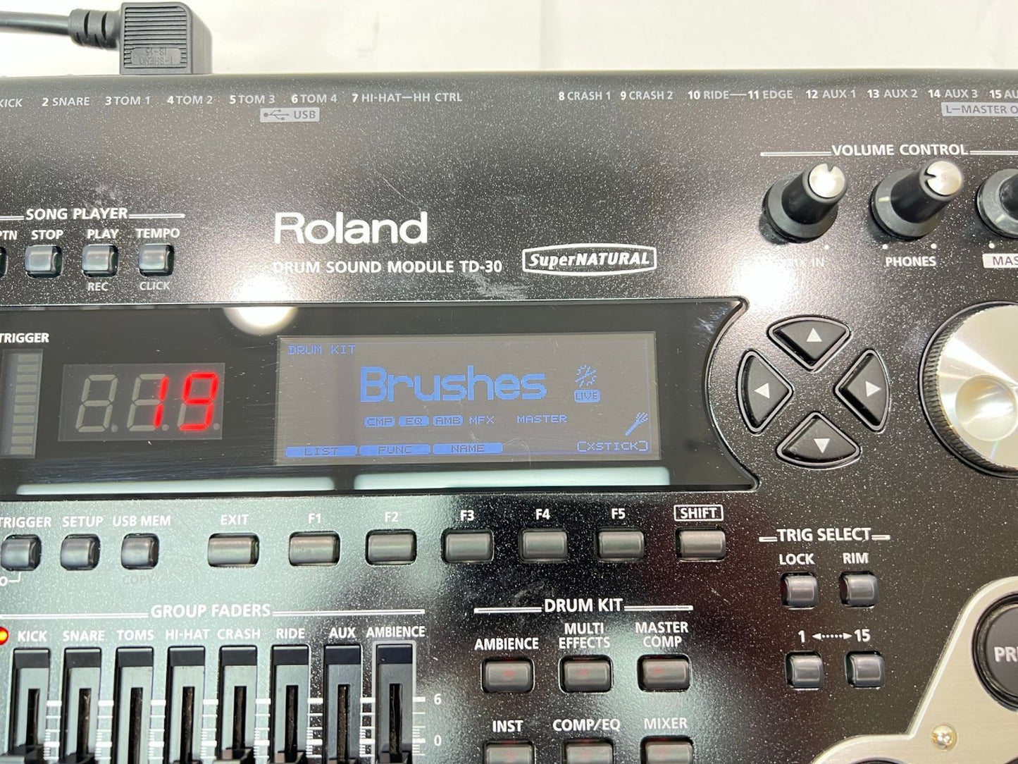 Roland TD-30 Electric Drum Brain Module V-Drum TD30
