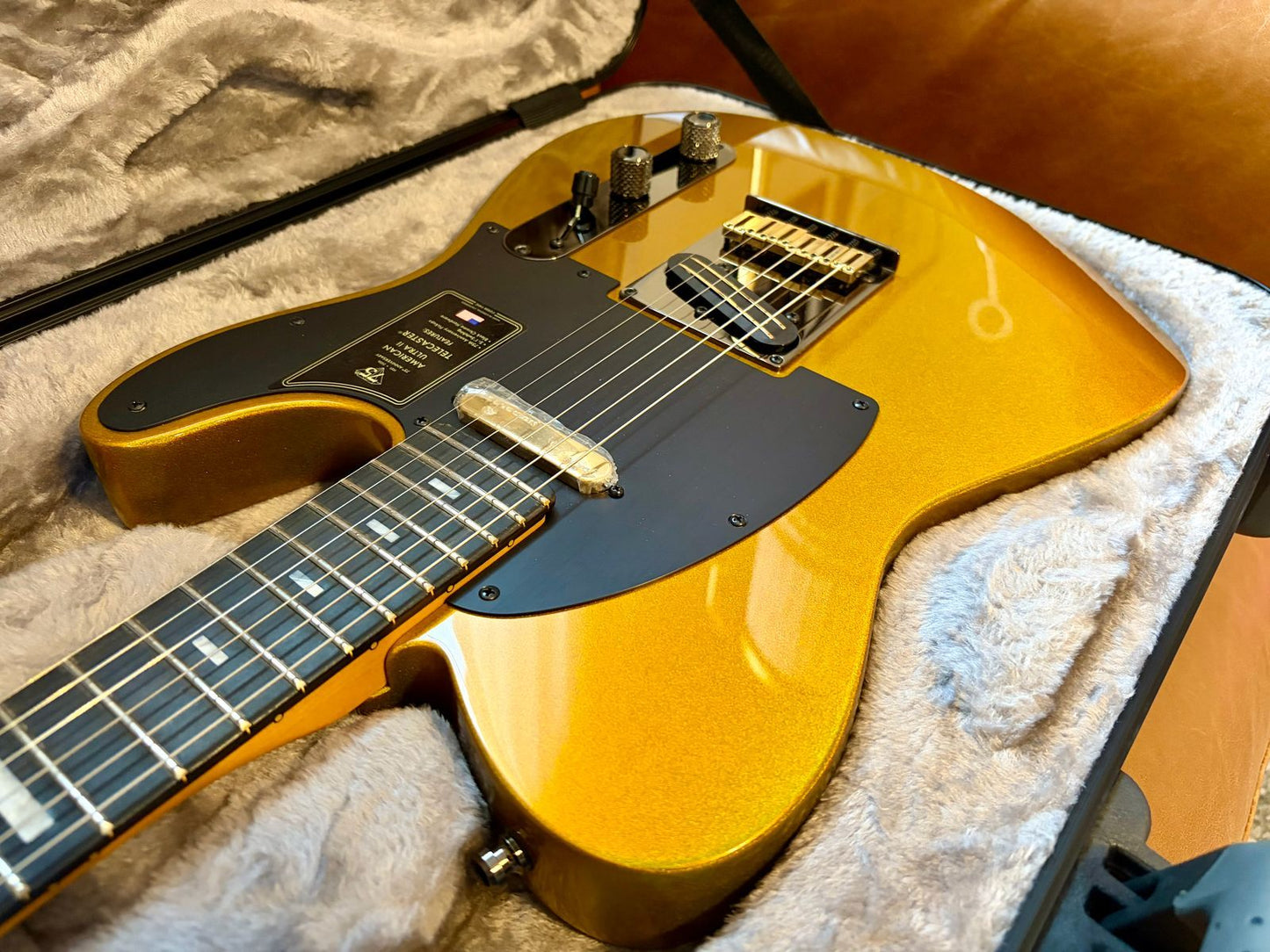 Fender 75th Anniversary American Ultra II Telecaster 2026 - Liquid Gold