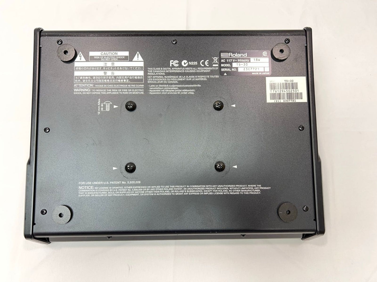 Roland TD-30 Electric Drum Brain Module V-Drum TD30