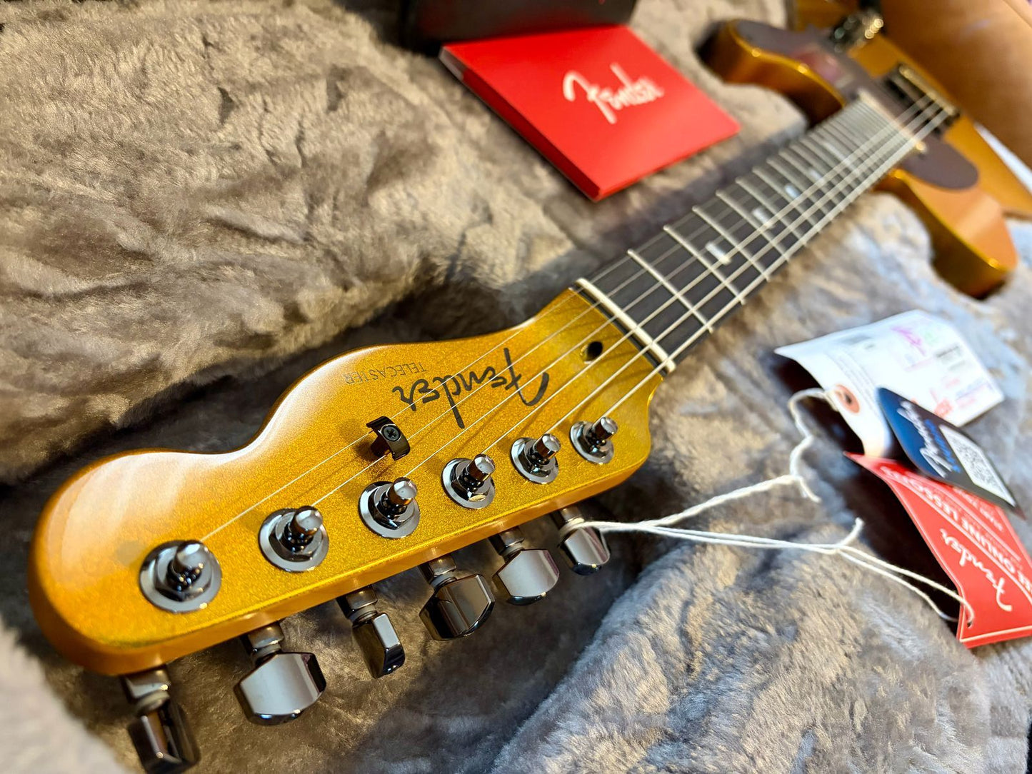 Fender 75th Anniversary American Ultra II Telecaster 2026 - Liquid Gold