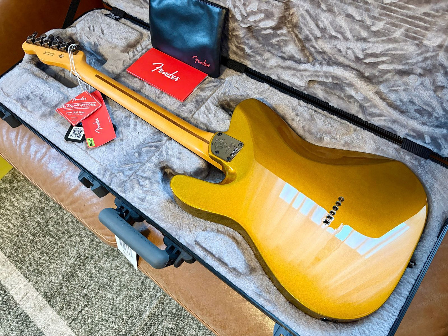 Fender 75th Anniversary American Ultra II Telecaster 2026 - Liquid Gold