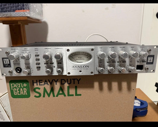Avalon VT-737sp Tube Channel Strip 2010s - Silver