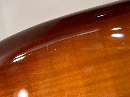 Fender Rarities Series Limited Edition Flame Maple Top Thinline Stratocaster HSS - 2019 -- Violin Burst Solid Rosewood Neck