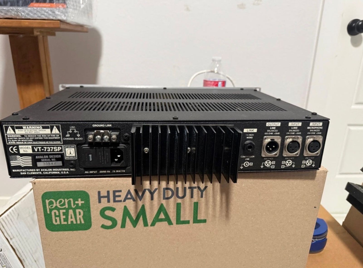 Avalon VT-737sp Tube Channel Strip 2010s - Silver