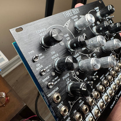 Schlappi Engineering Three Body Eurorack Triple Oscillator Black