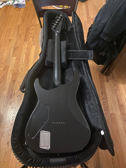 ESP E-II M-I THRU NT QM See Thru Black Sunburst [Made in Japan!!]