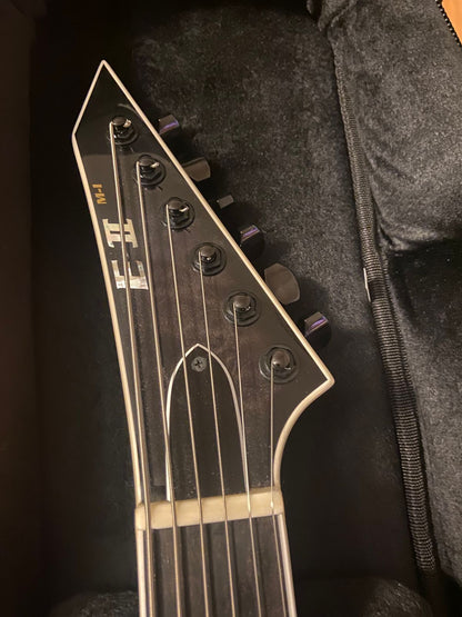 ESP E-II M-I THRU NT QM See Thru Black Sunburst [Made in Japan!!]