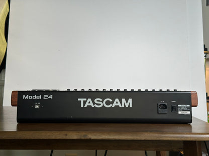 TASCAM Model 24 Multitrack Recorder / Mixer / USB Interface 2018 - Present - Black with Wood Cheeks