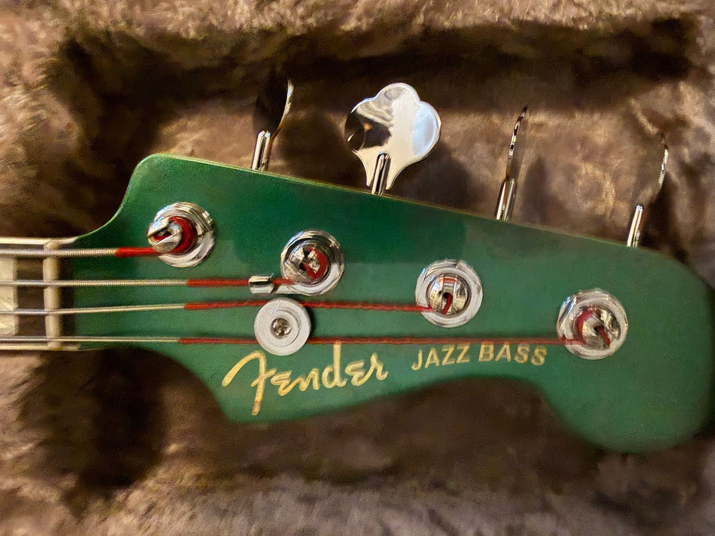 Fender American Ultra Jazz Bass Green