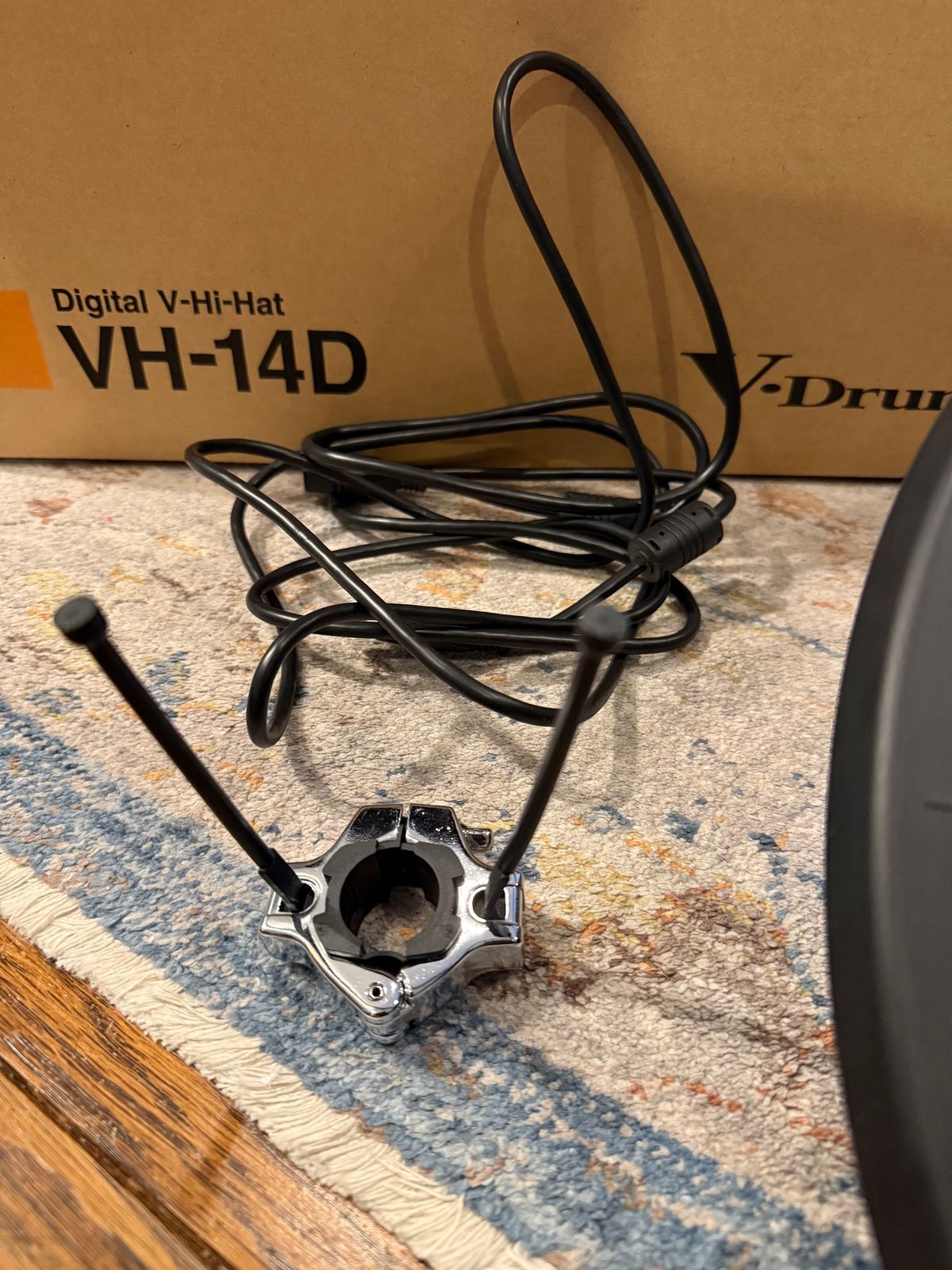 Roland VH-14D V-Hi-Hat 14" Cymbal Pads (Pair) 2021 - Black