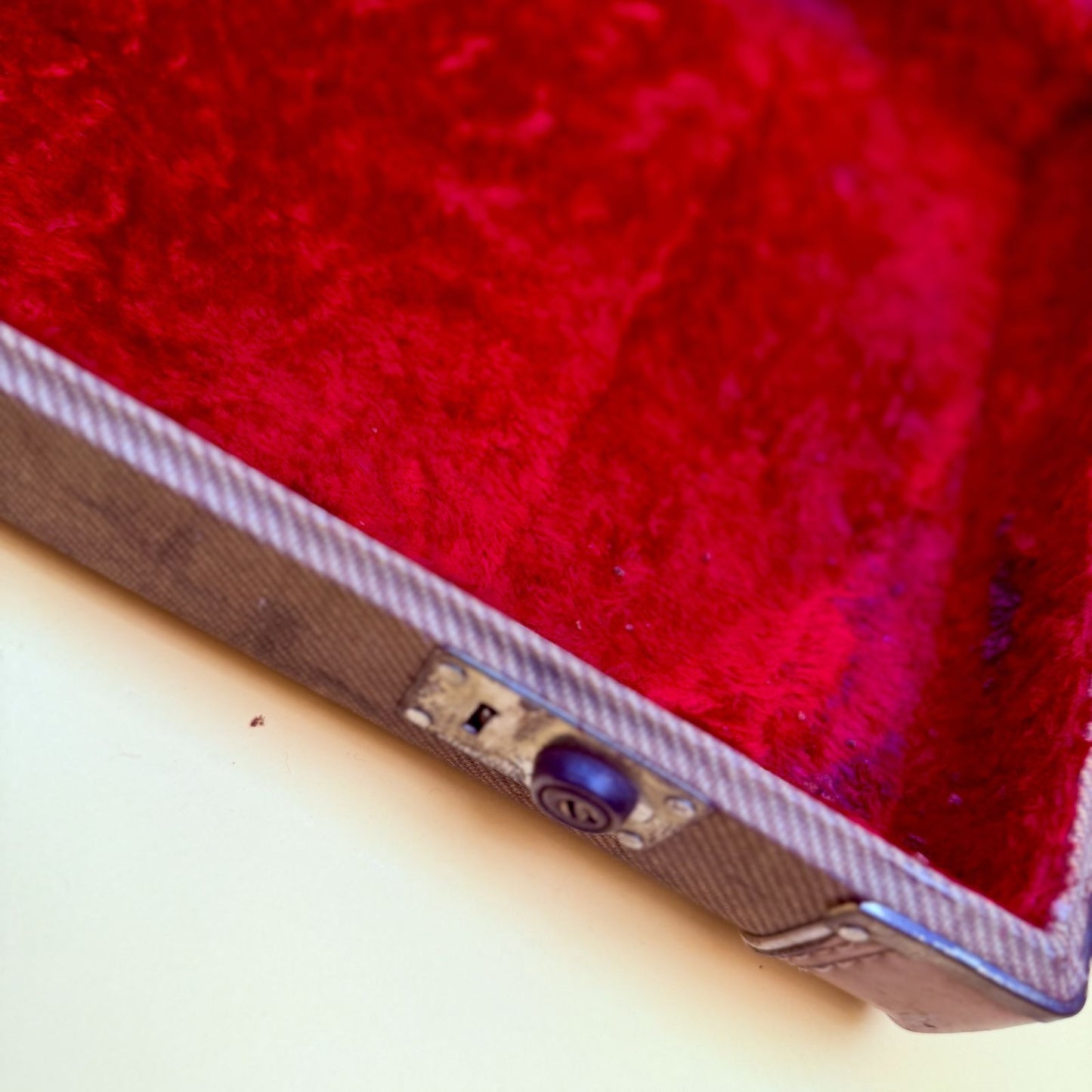 Original Pre-CBS 1955 1956 1957 Fender Precision Bass Tweed Hard Case