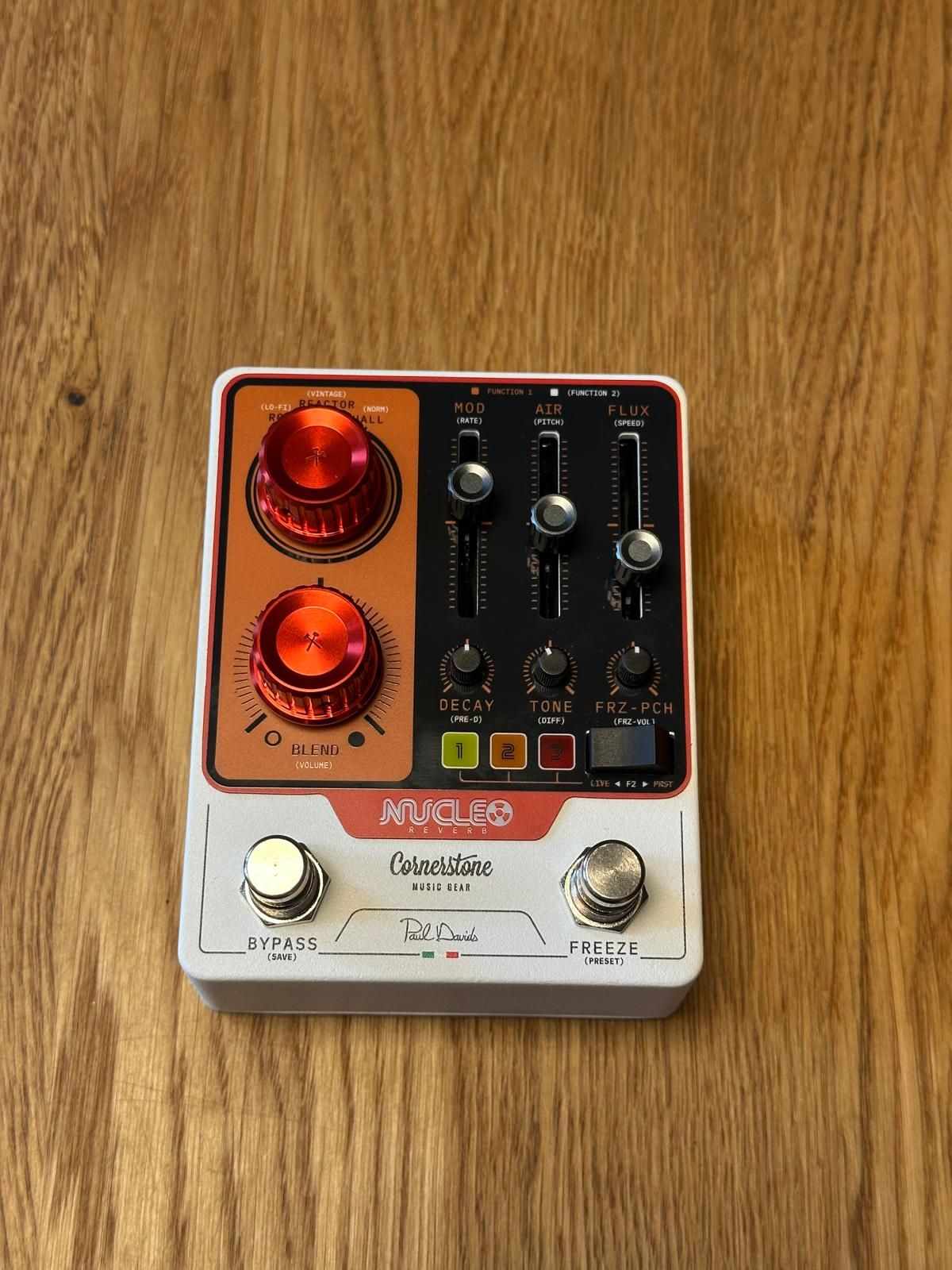 Cornerstone Music Gear Nucleo Paul Davids Signature Reverb
